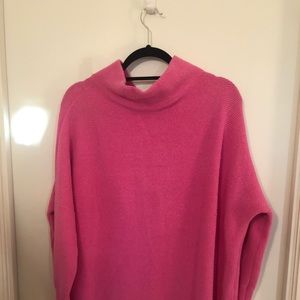Free People ottoman Hot pink sweater